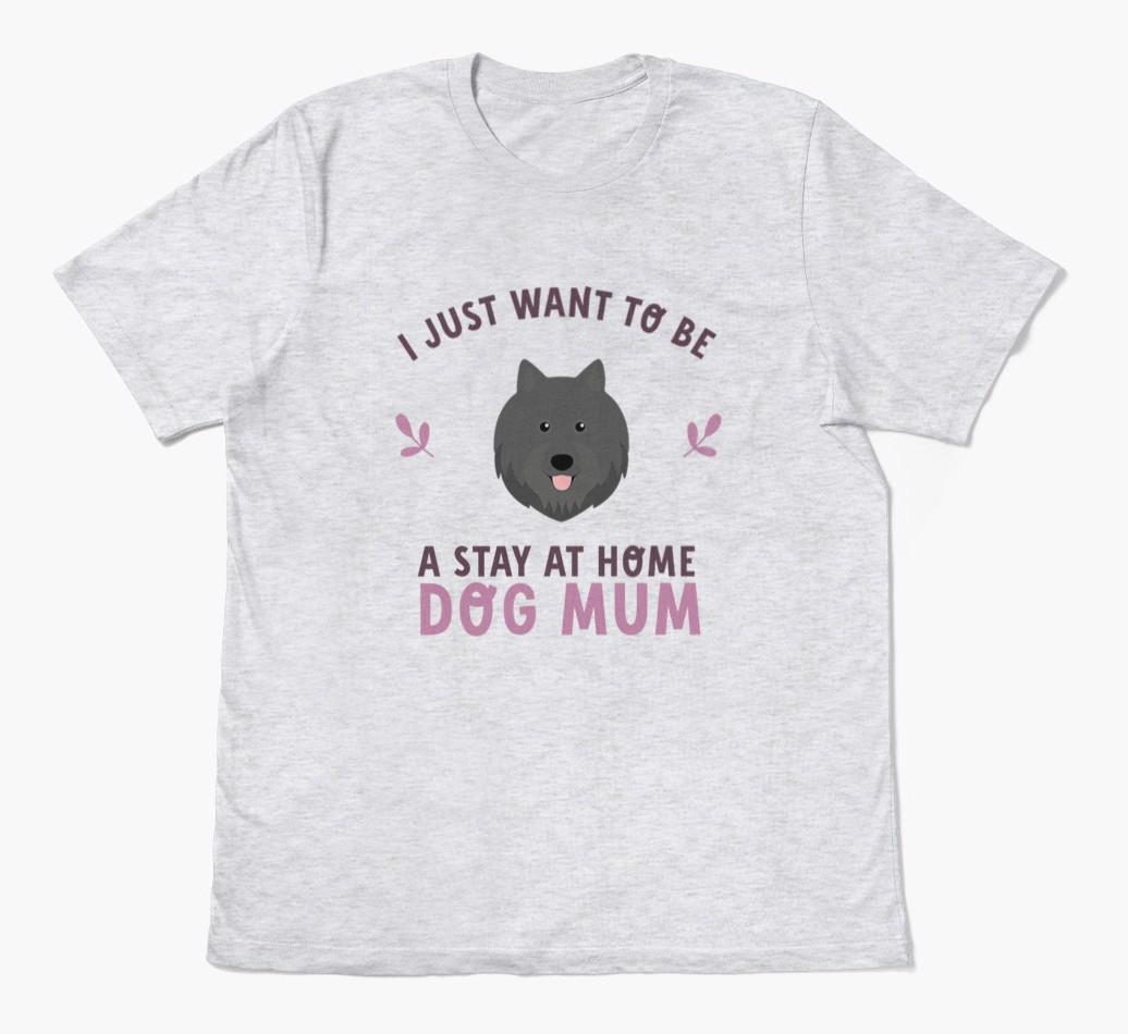 Stay at Home Dog Mum: Personalised {breedFullName} T-Shirt