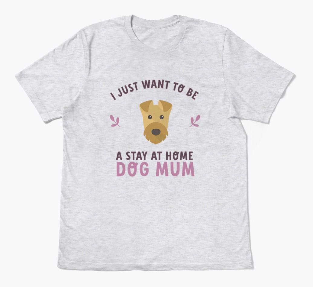 Stay at Home Dog Mum: Personalised {breedFullName} T-Shirt
