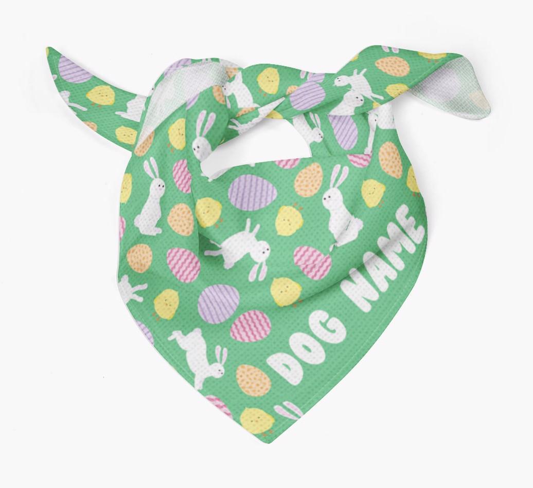 Easter Pattern: Personalised {breedFullName} Bandana