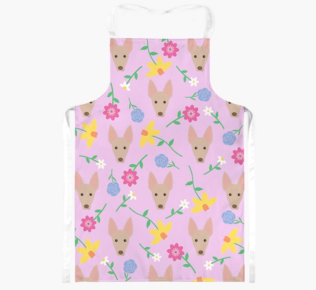 Floral Pattern: Personalised {breedFullName} Apron 