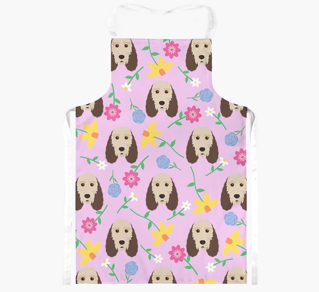 Floral Pattern: Personalised {breedFullName} Apron 