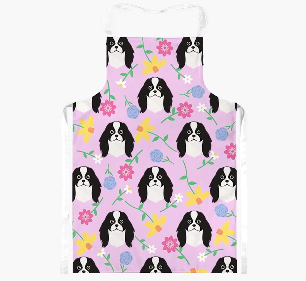 Floral Pattern: Personalised {breedFullName} Apron 