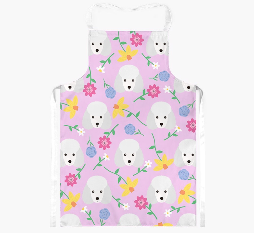 Floral Pattern: Personalised {breedFullName} Apron 