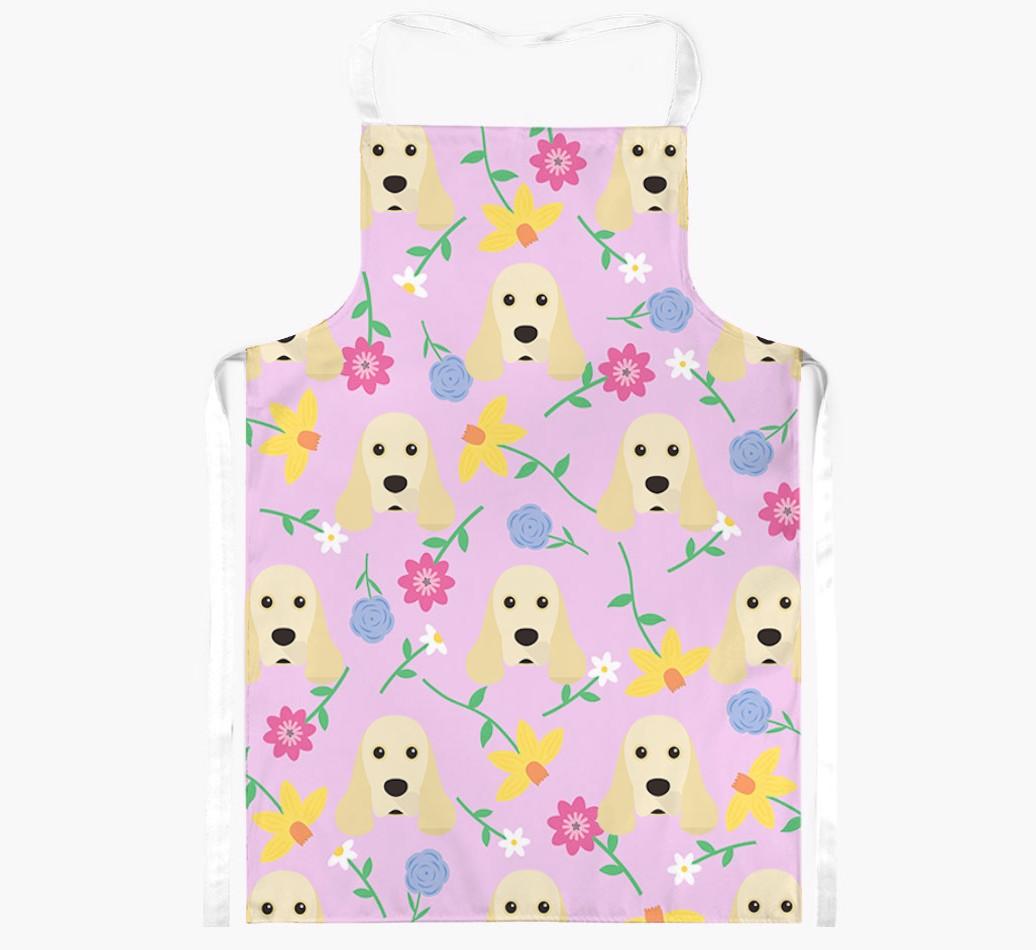 Floral Pattern: Personalized {breedFullName} Apron