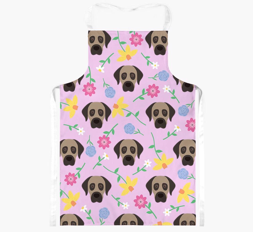 Floral Pattern: Personalized {breedFullName} Apron
