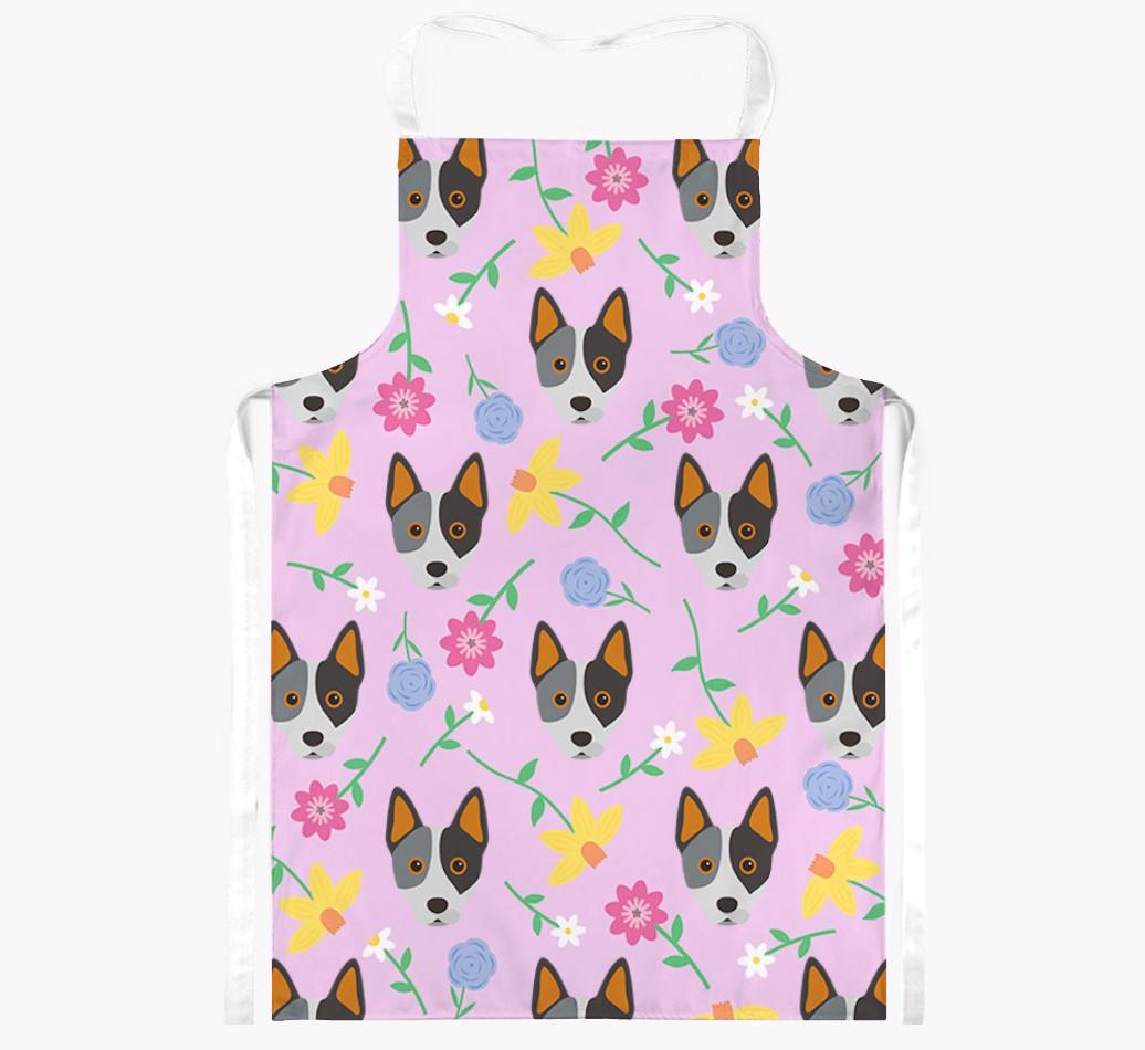 Floral Pattern: Personalized {breedFullName} Apron