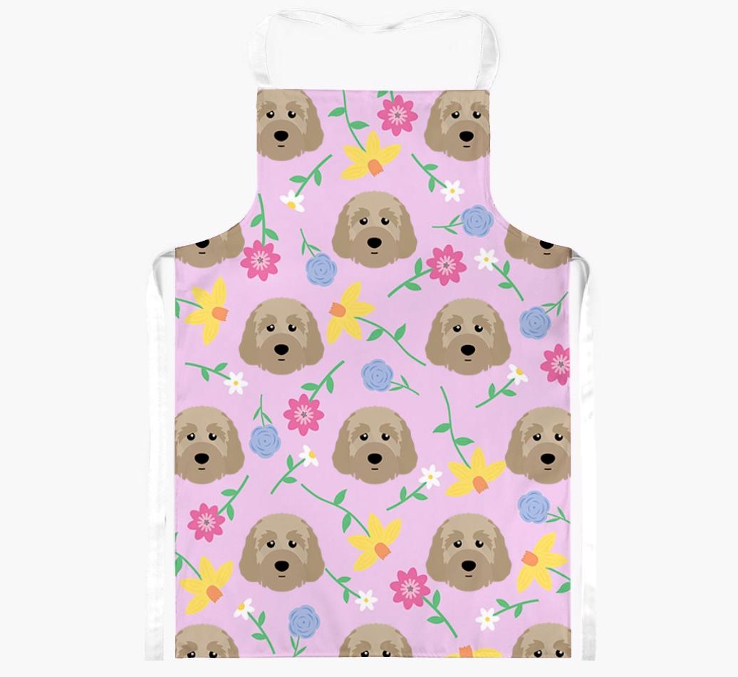 Floral Pattern: Personalized {breedFullName} Apron