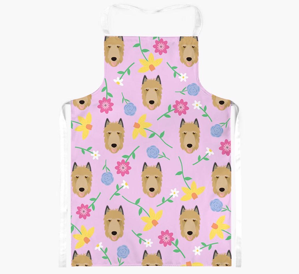 Floral Pattern: Personalized {breedFullName} Apron