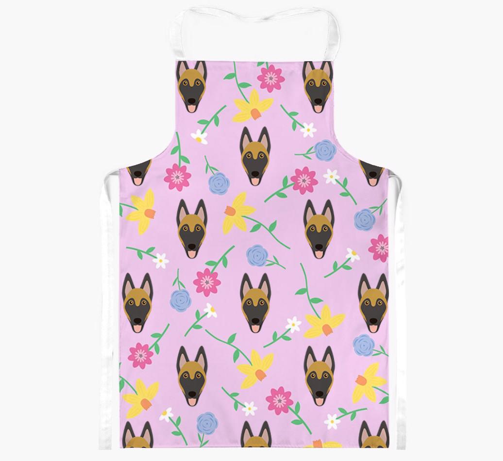 Floral Pattern: Personalized {breedFullName} Apron