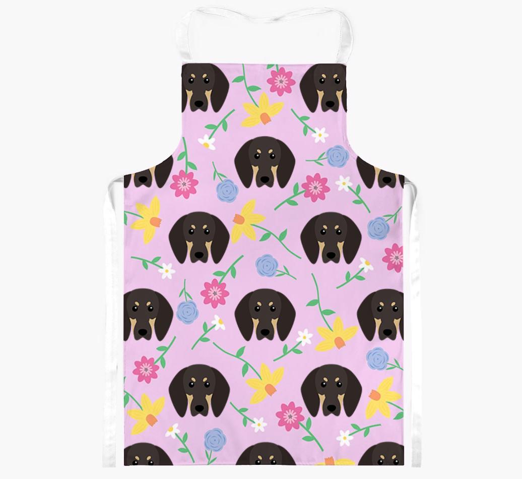Floral Pattern: Personalized {breedFullName} Apron