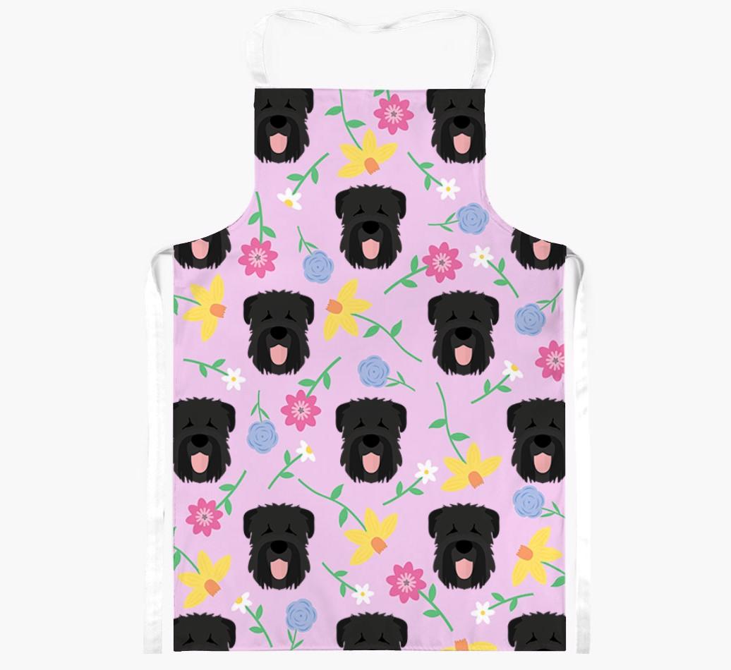 Floral Pattern: Personalized {breedFullName} Apron