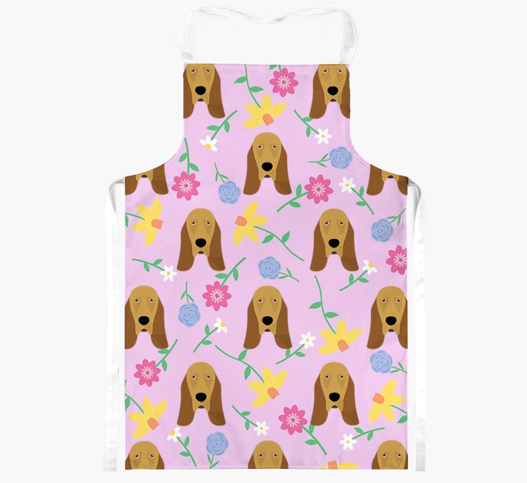 Floral Pattern: Personalized {breedFullName} Apron