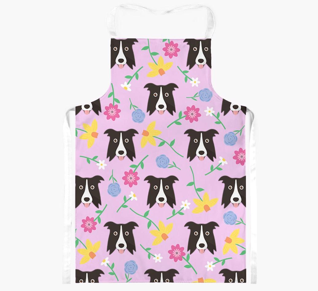 Floral Pattern: Personalized {breedFullName} Apron