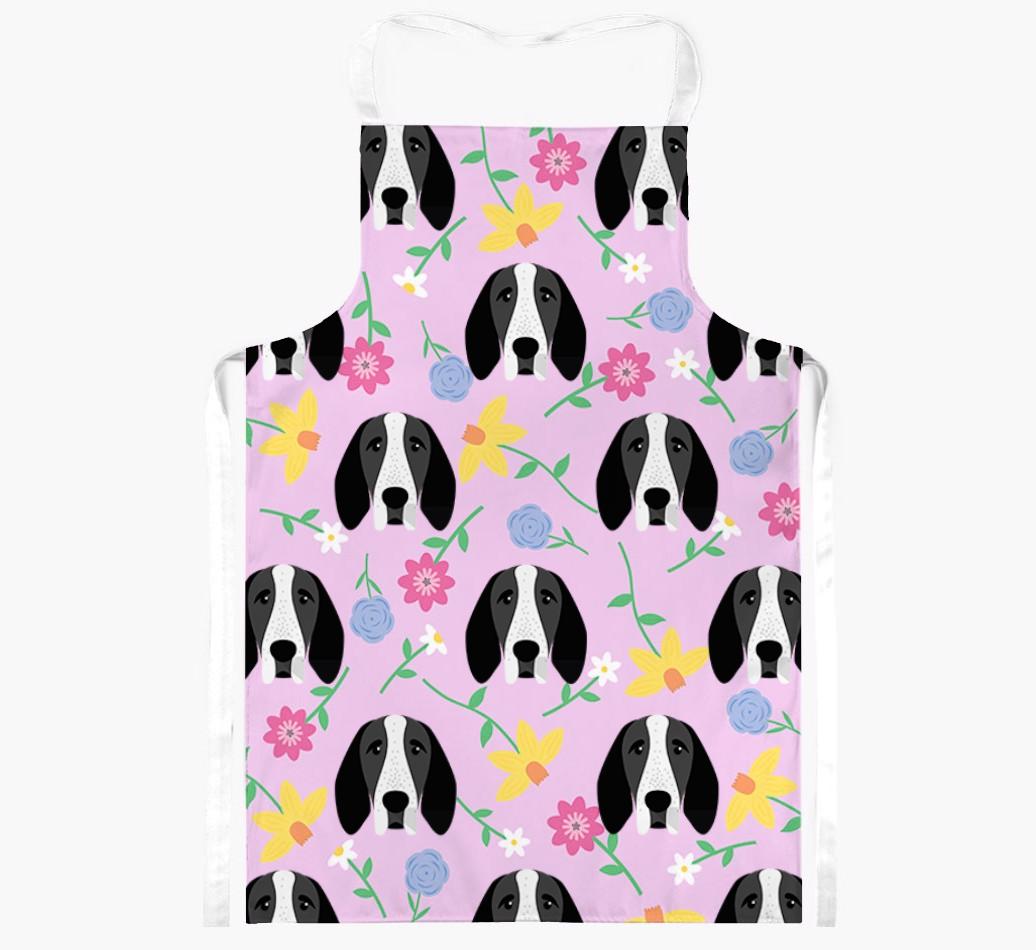 Floral Pattern: Personalized {breedFullName} Apron