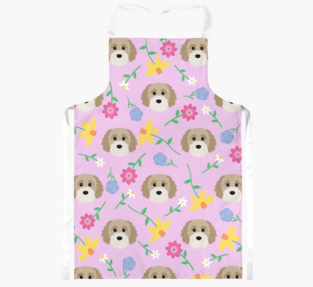 Floral Pattern: Personalized {breedFullName} Apron
