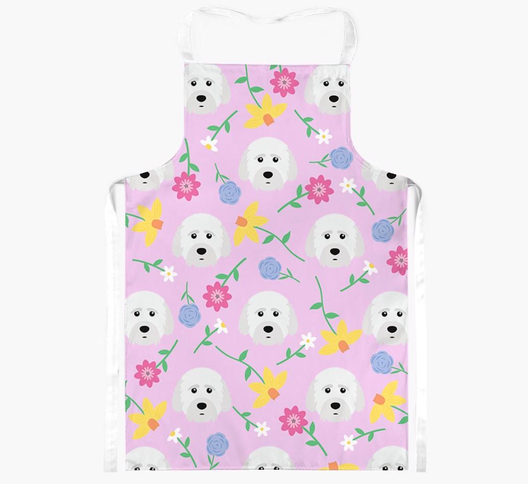 Floral Pattern: Personalized {breedFullName} Apron
