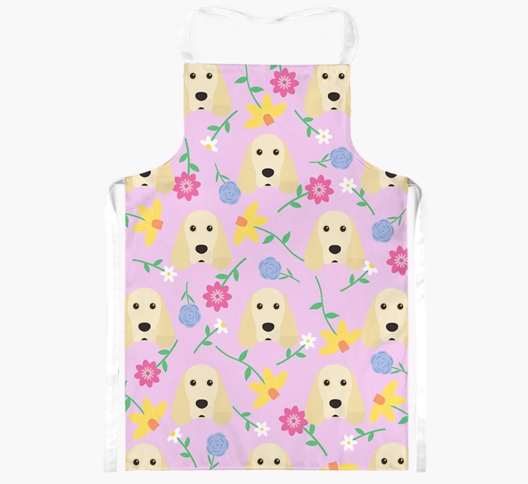 Floral Pattern: Personalized {breedFullName} Apron