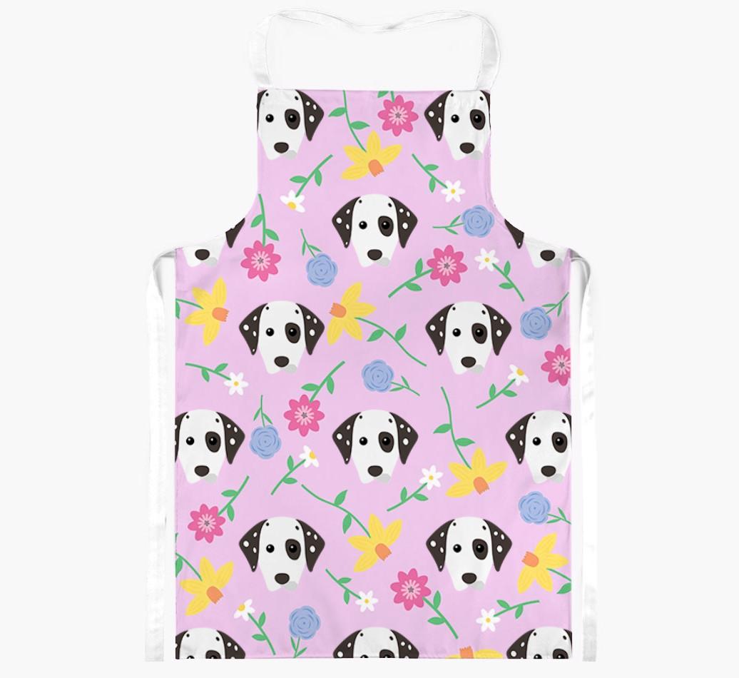 Floral Pattern: Personalized {breedFullName} Apron