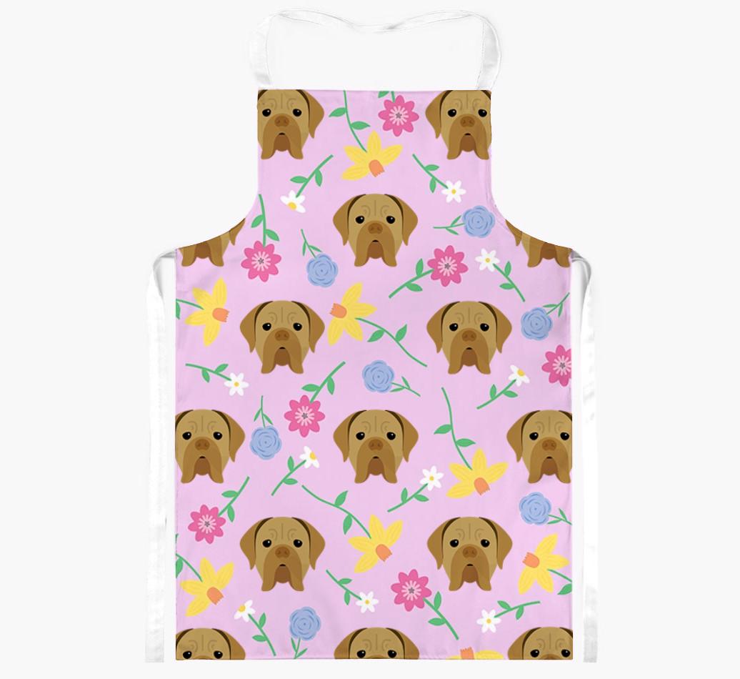 Floral Pattern: Personalized {breedFullName} Apron