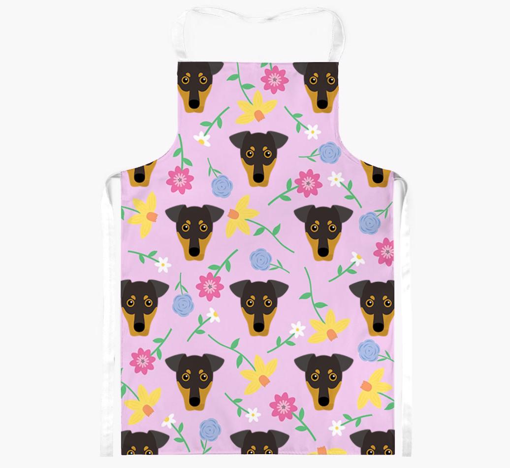 Floral Pattern: Personalized {breedFullName} Apron
