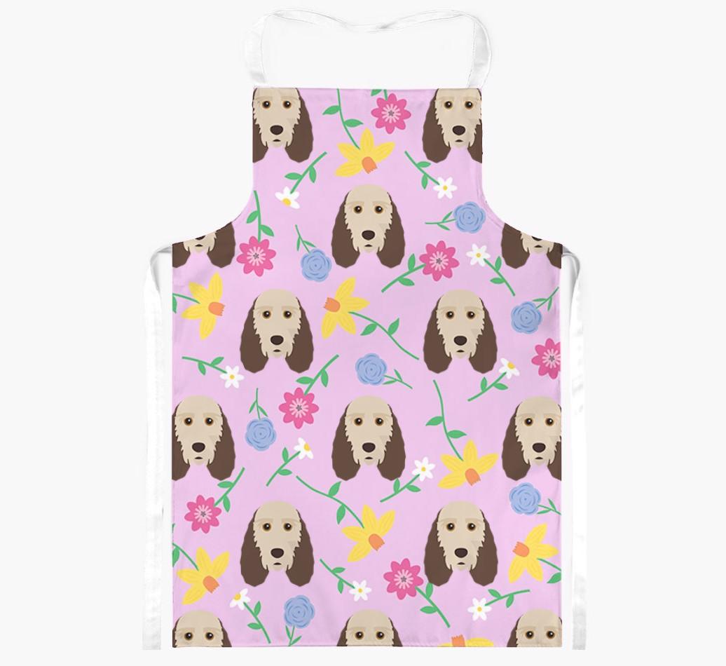 Floral Pattern: Personalized {breedFullName} Apron