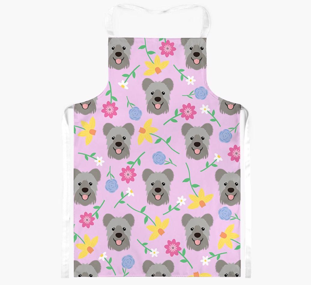 Floral Pattern: Personalized {breedFullName} Apron