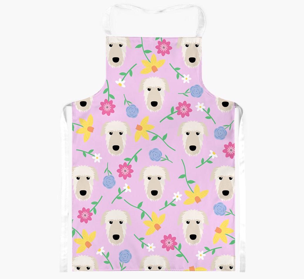 Floral Pattern: Personalized {breedFullName} Apron