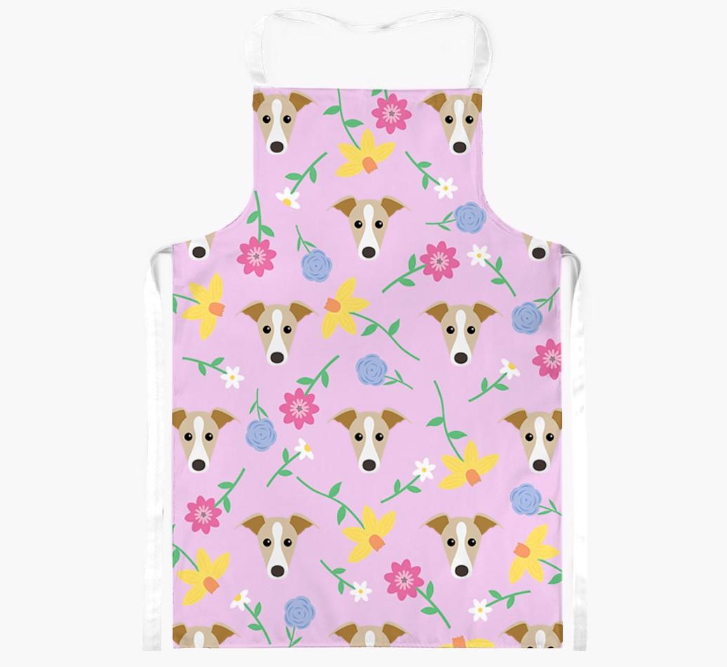 Floral Pattern: Personalized {breedFullName} Apron