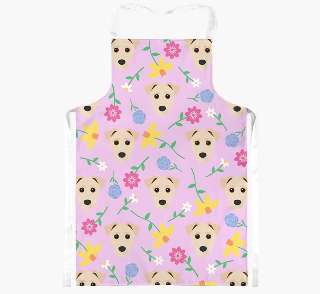 Floral Pattern: Personalized {breedFullName} Apron