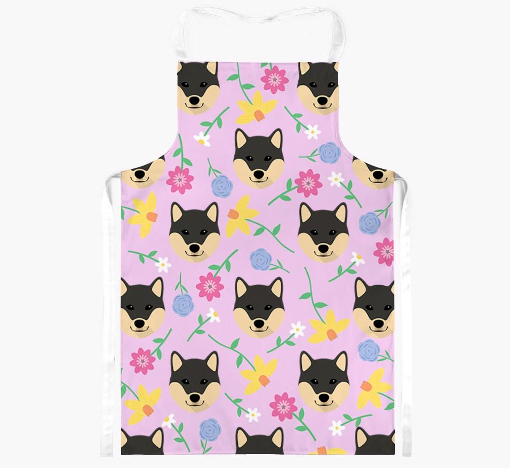 Floral Pattern: Personalized {breedFullName} Apron