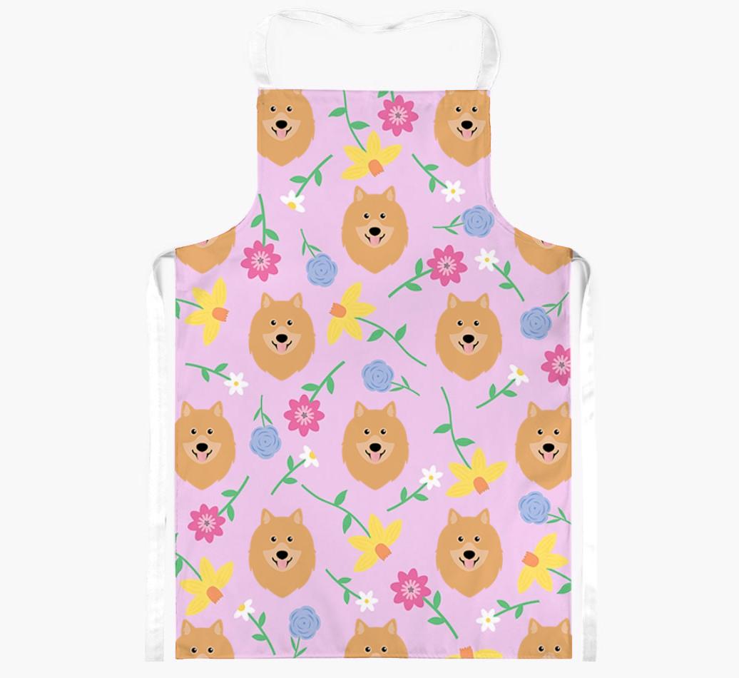 Floral Pattern: Personalized {breedFullName} Apron