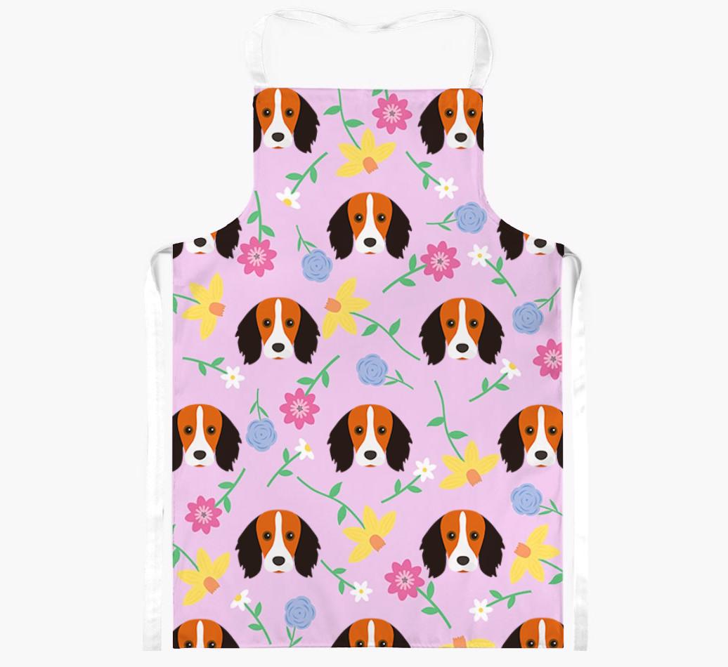 Floral Pattern: Personalized {breedFullName} Apron