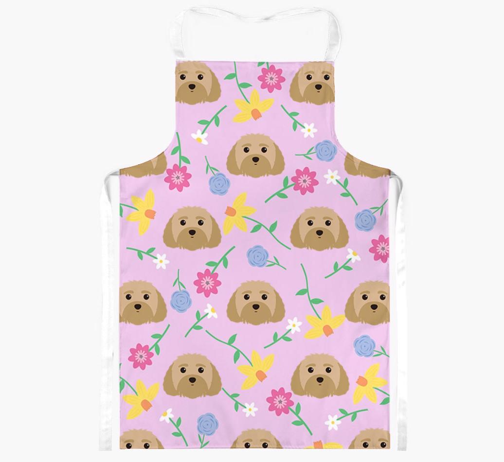 Floral Pattern: Personalized {breedFullName} Apron