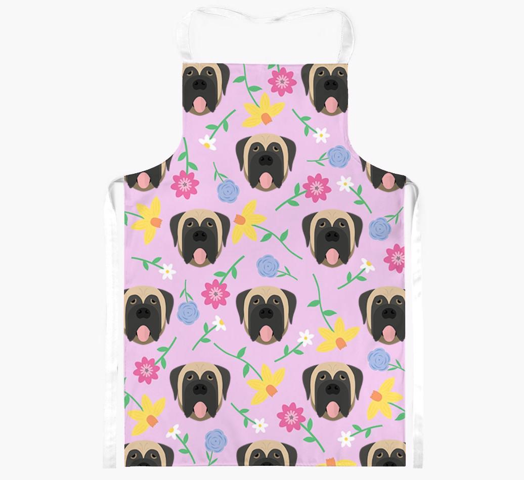 Floral Pattern: Personalized {breedFullName} Apron