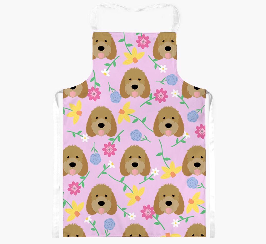 Floral Pattern: Personalized {breedFullName} Apron