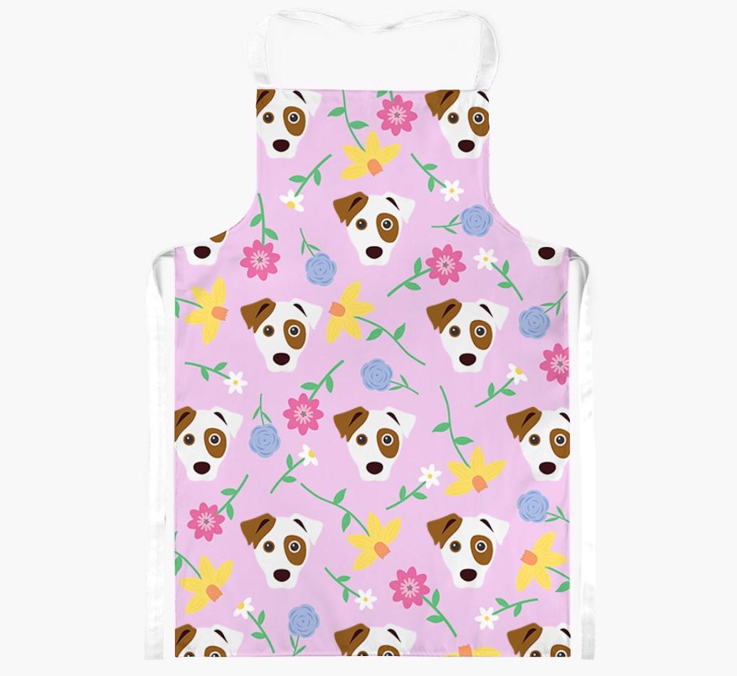 Floral Pattern: Personalized {breedFullName} Apron