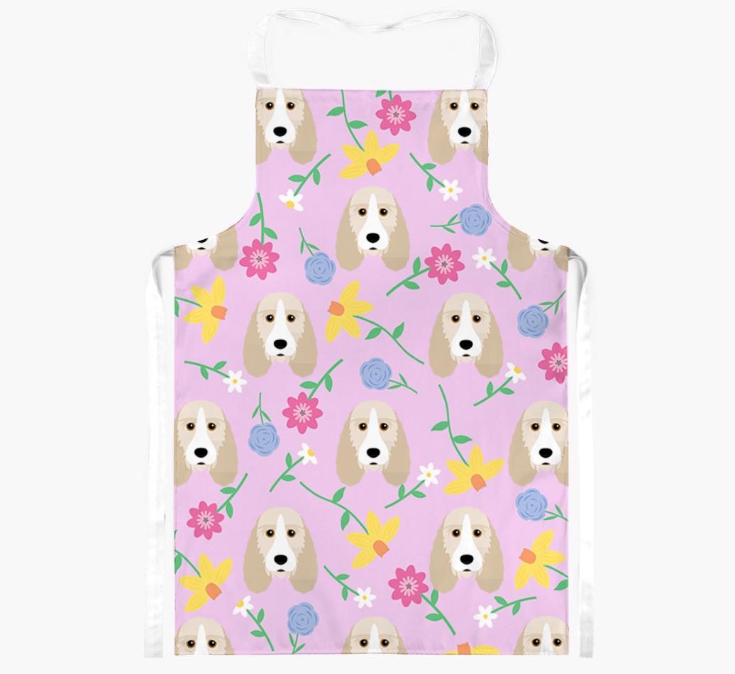 Floral Pattern: Personalized {breedFullName} Apron