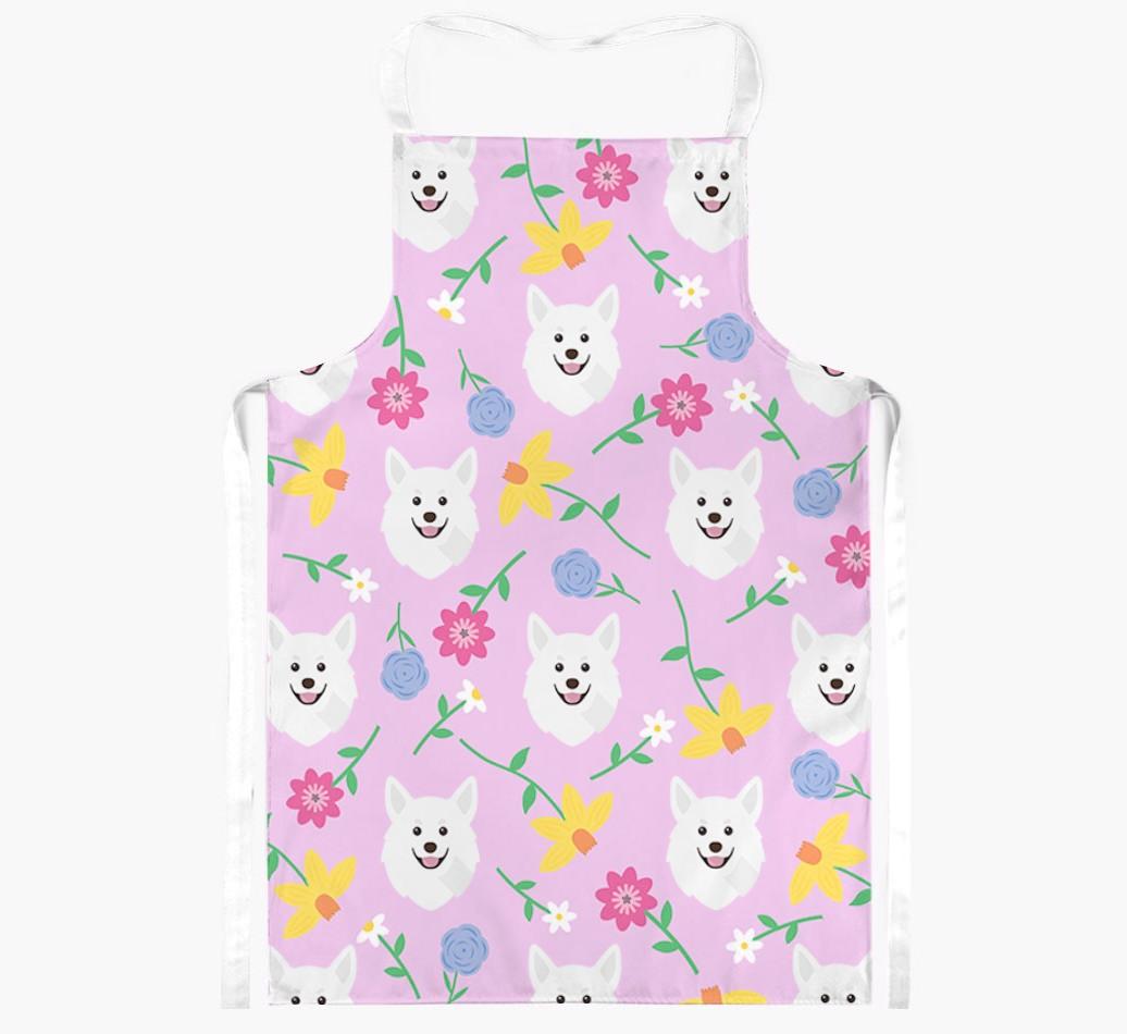 Floral Pattern: Personalized {breedFullName} Apron
