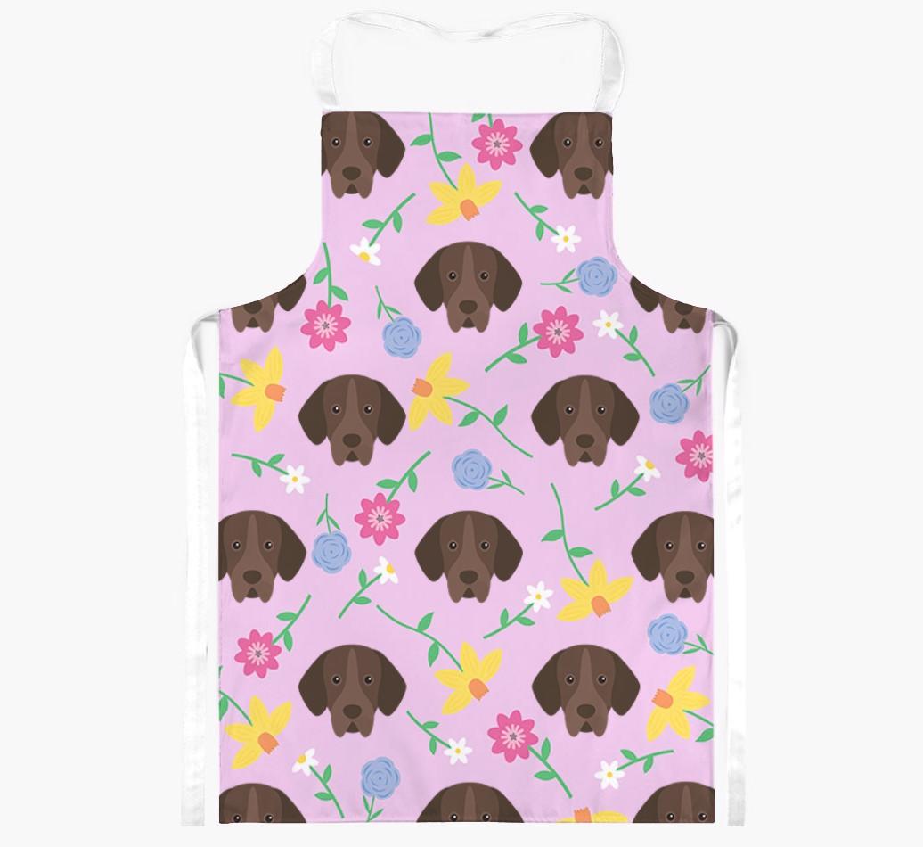 Floral Pattern: Personalized {breedFullName} Apron
