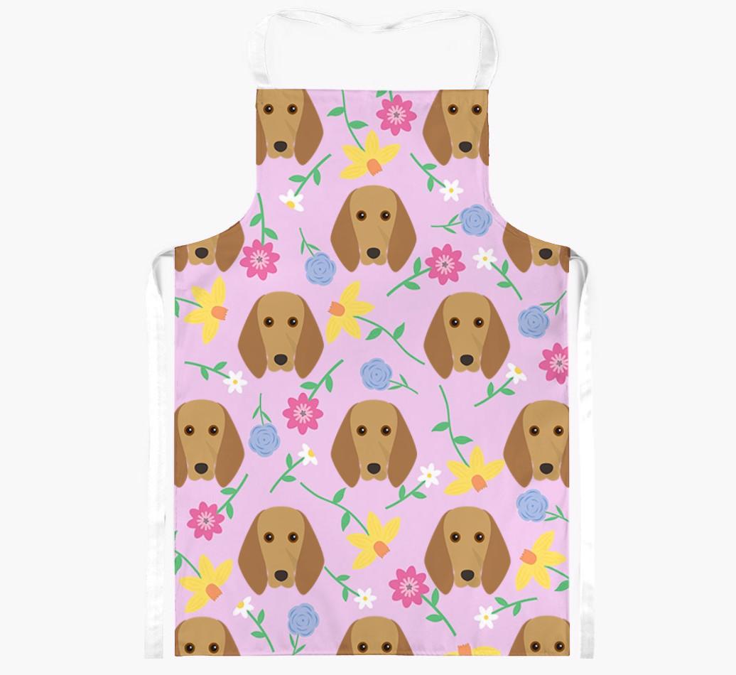 Floral Pattern: Personalized {breedFullName} Apron