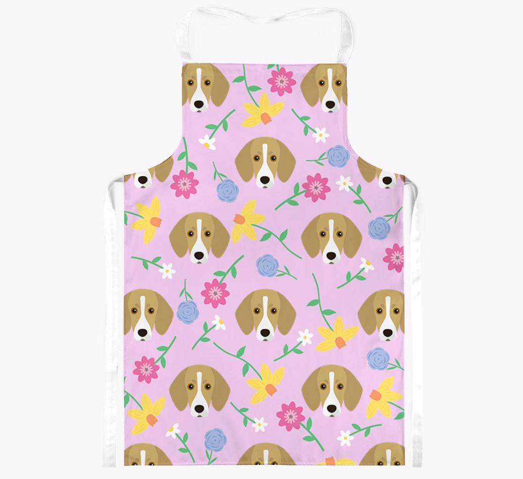 Floral Pattern: Personalized {breedFullName} Apron