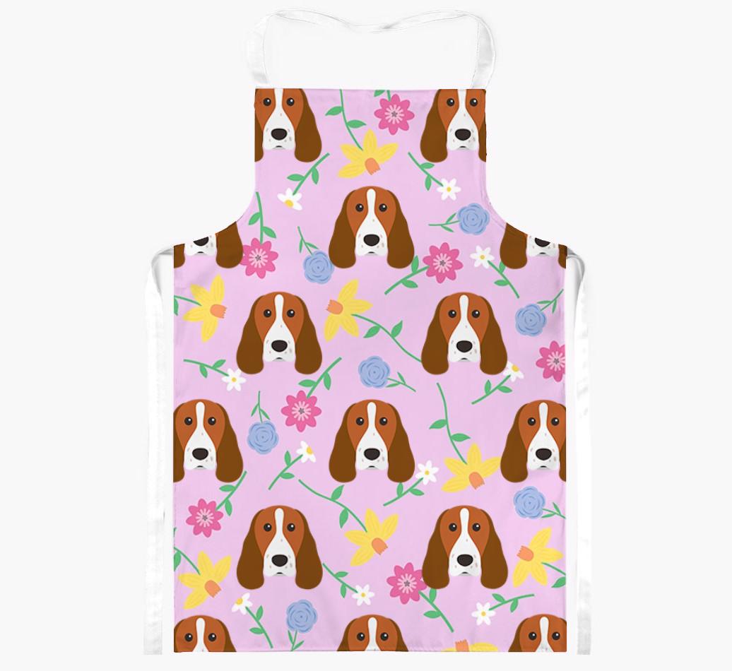 Floral Pattern: Personalized {breedFullName} Apron