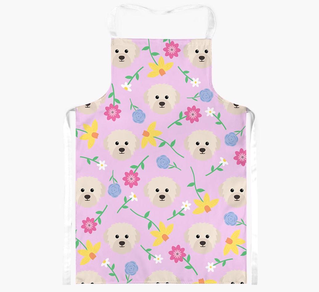 Floral Pattern: Personalized {breedFullName} Apron
