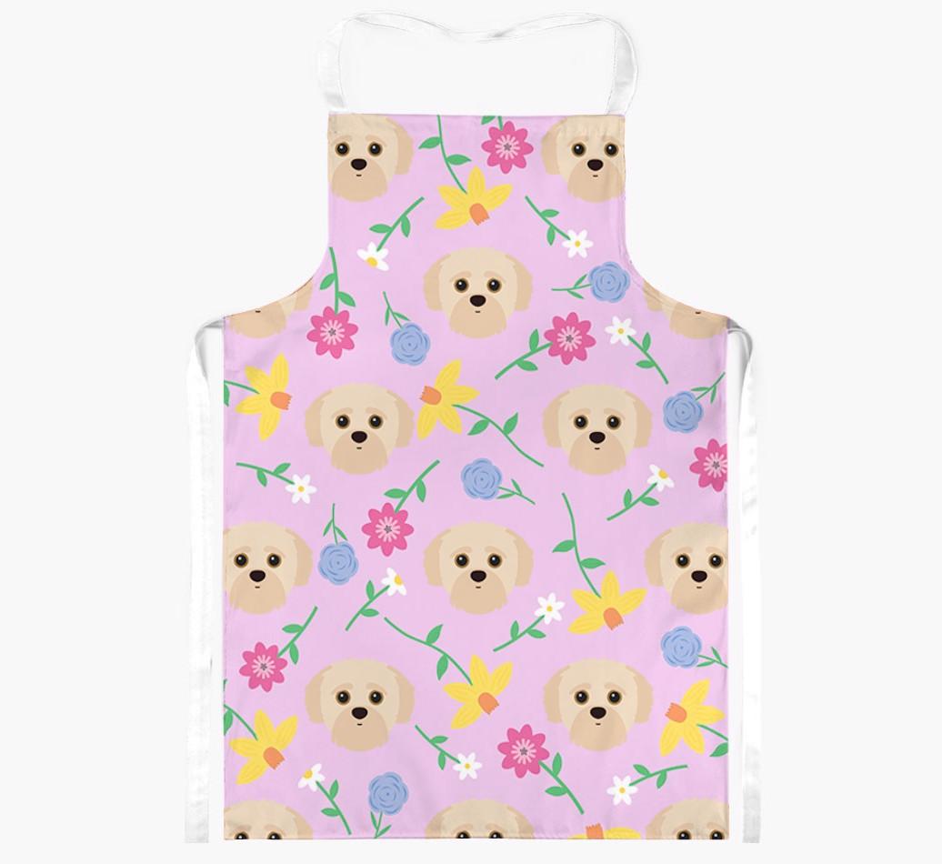 Floral Pattern: Personalized {breedFullName} Apron
