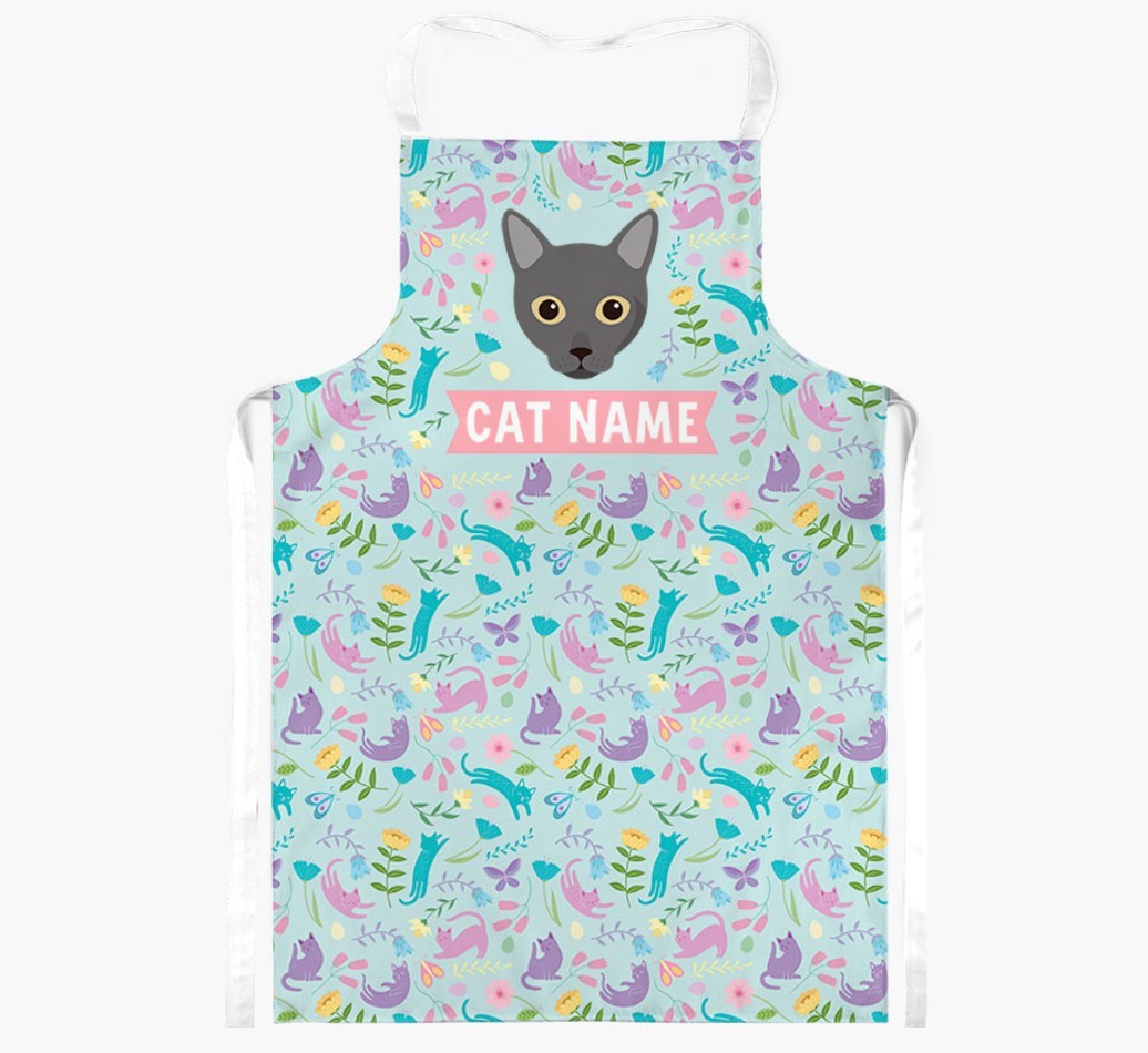 Spring Kitten: Personalised {breedShortName} Apron