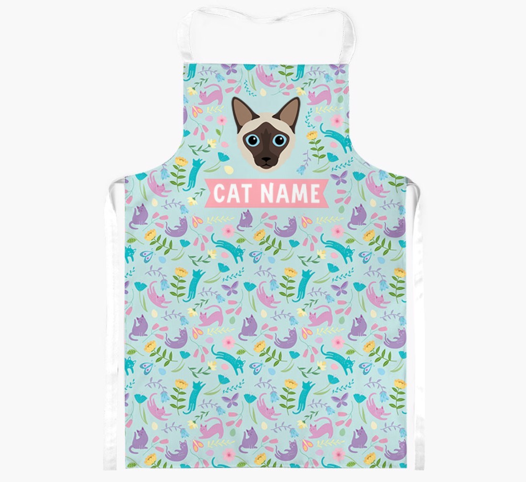 Spring Kitten: Personalised {breedShortName} Apron