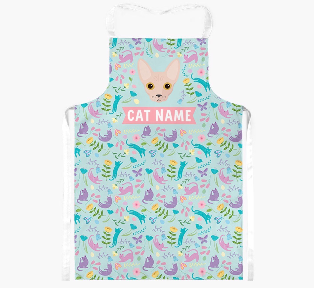 Spring Kitten: Personalised {breedShortName} Apron