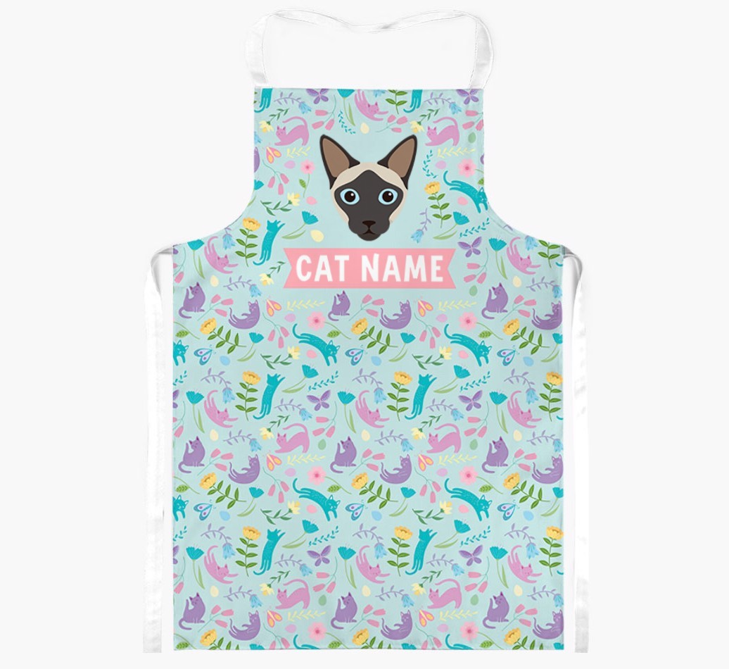 Spring Kitten: Personalised {breedShortName} Apron