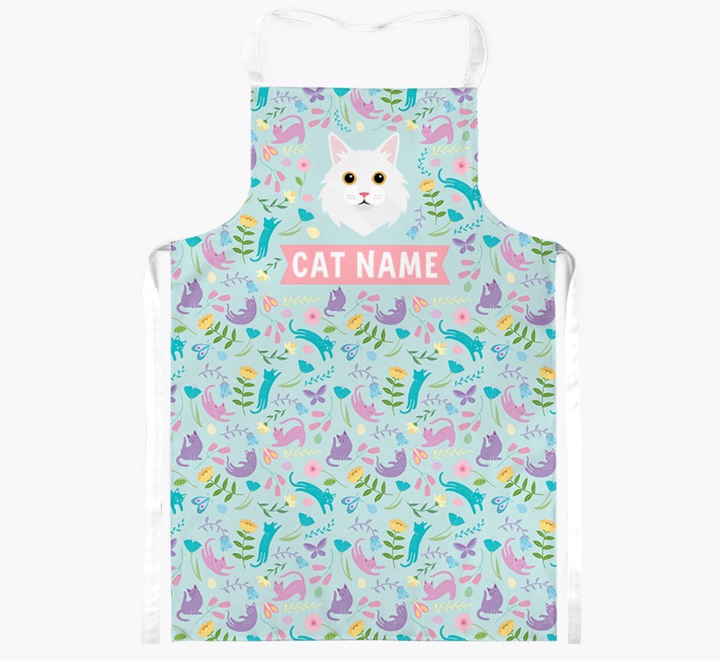 Spring Kitten: Personalised {breedShortName} Apron