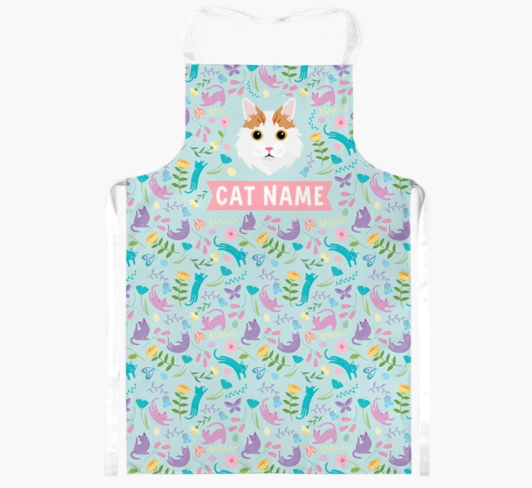 Spring Kitten: Personalised {breedShortName} Apron